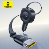 מטען רכב מהיר 30W עם כבל Type C